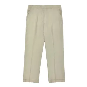 1980’S SANTA FE COUNTRY STORE MADE IN USA KHAKI FLAT FRONT CHINO PANTS 34 X 30