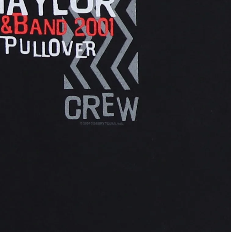 2001 James Taylor Pullover Crew Tour Shirt
