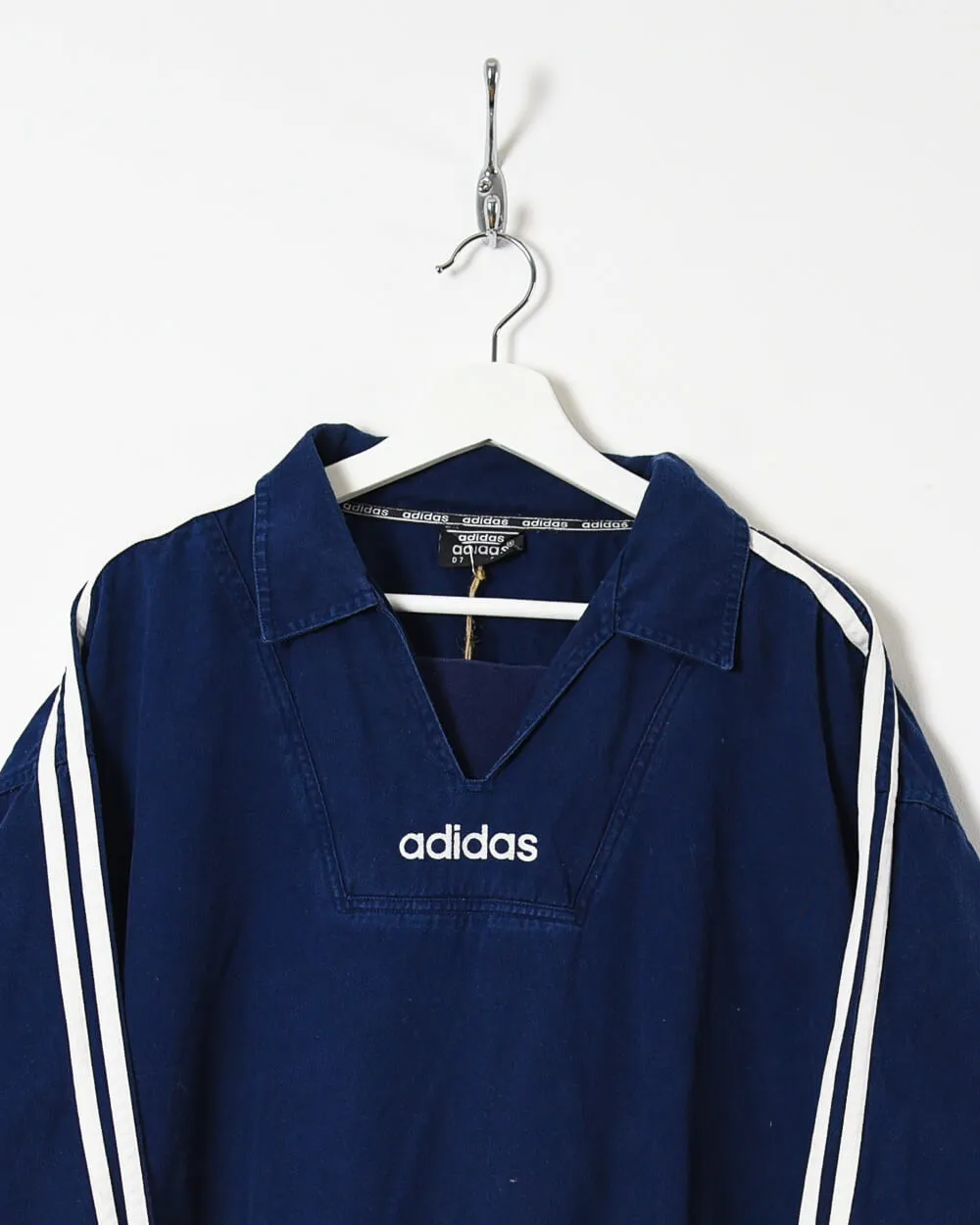 Adidas Drill Pullover Jacket - Large