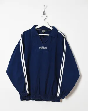 Adidas Drill Pullover Jacket - Large