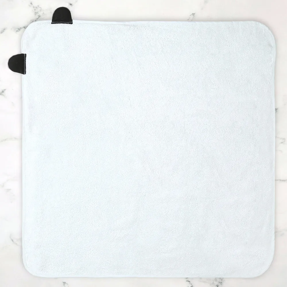 Bamboo Cotton Baby Hooded Towel - Panda