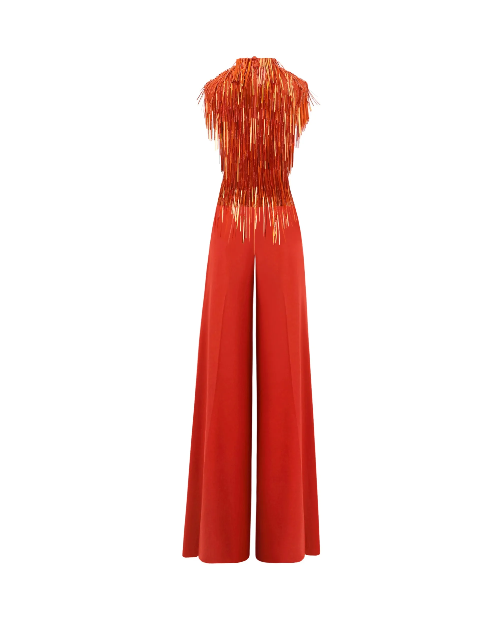 Beaded High-Collar Set