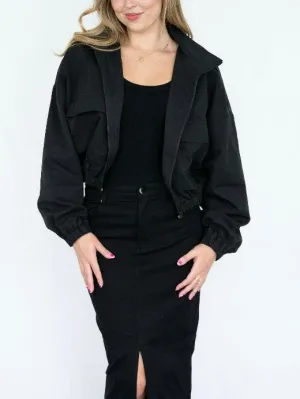 Bomber Jacket- Black