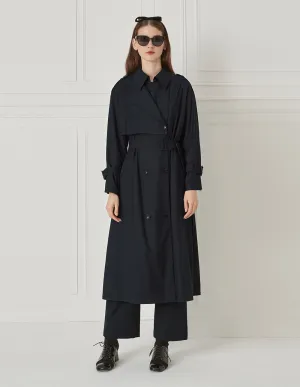 BORA AKSU Simple Design Belted Mid-Length Trench Coat