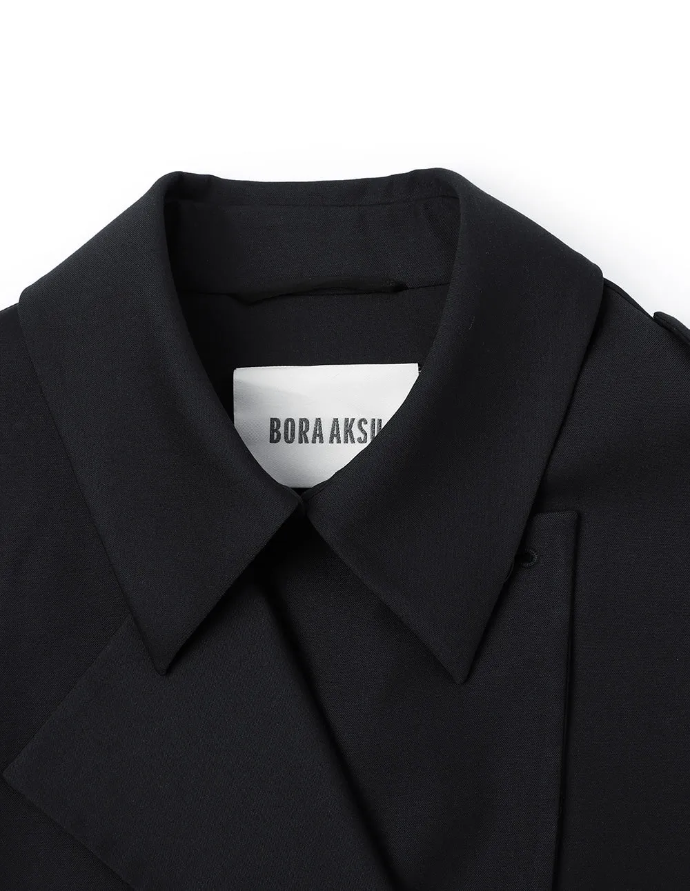 BORA AKSU Simple Design Belted Mid-Length Trench Coat