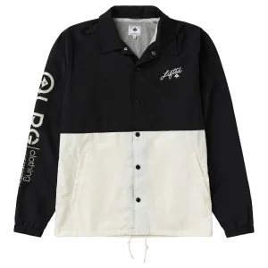CLASSIC LIFTED COACHES JACKET - BLACK/CREAM