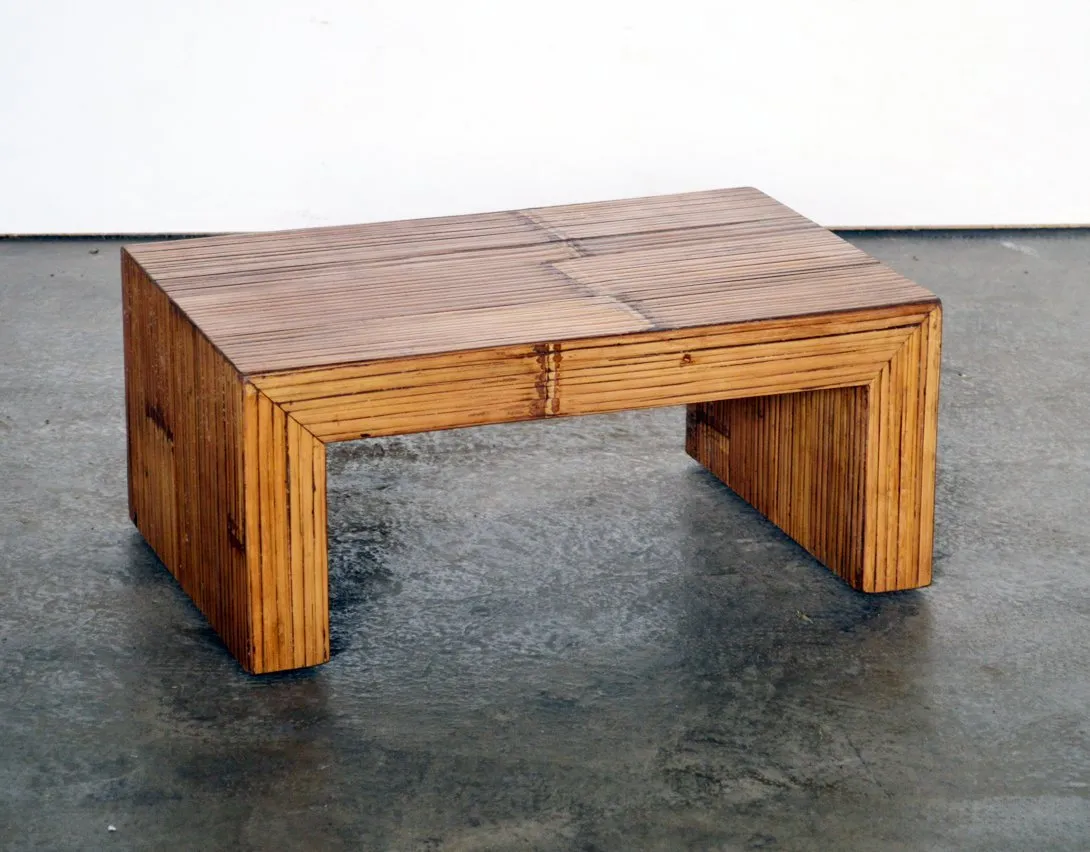 Comodino Crash Bamboo naturale