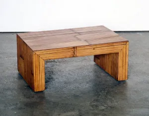 Comodino Crash Bamboo naturale