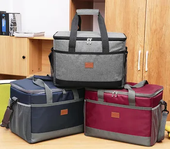 Eco-friendly fabric insulated lunch bag