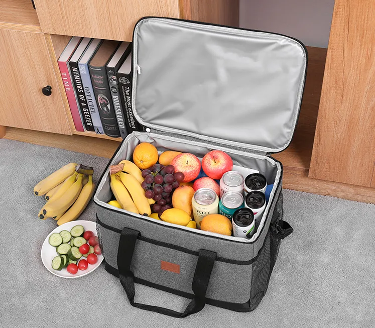Eco-friendly fabric insulated lunch bag