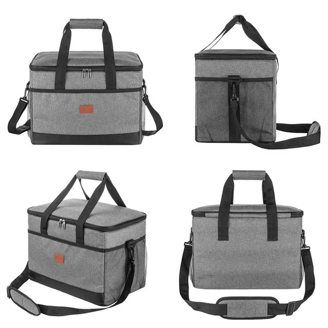 Eco-friendly fabric insulated lunch bag