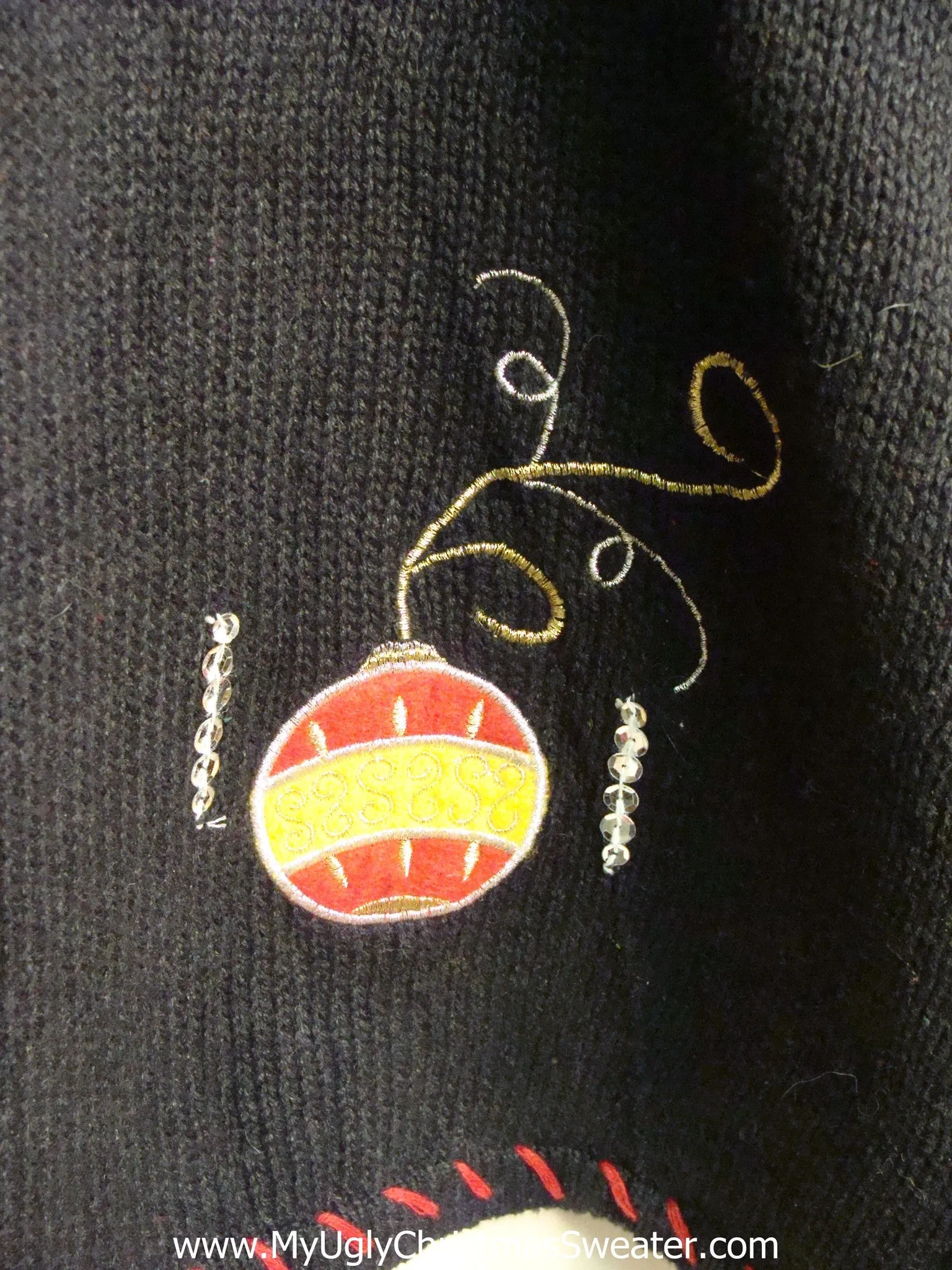 Festive Colorful Ugly Christmas Jumper