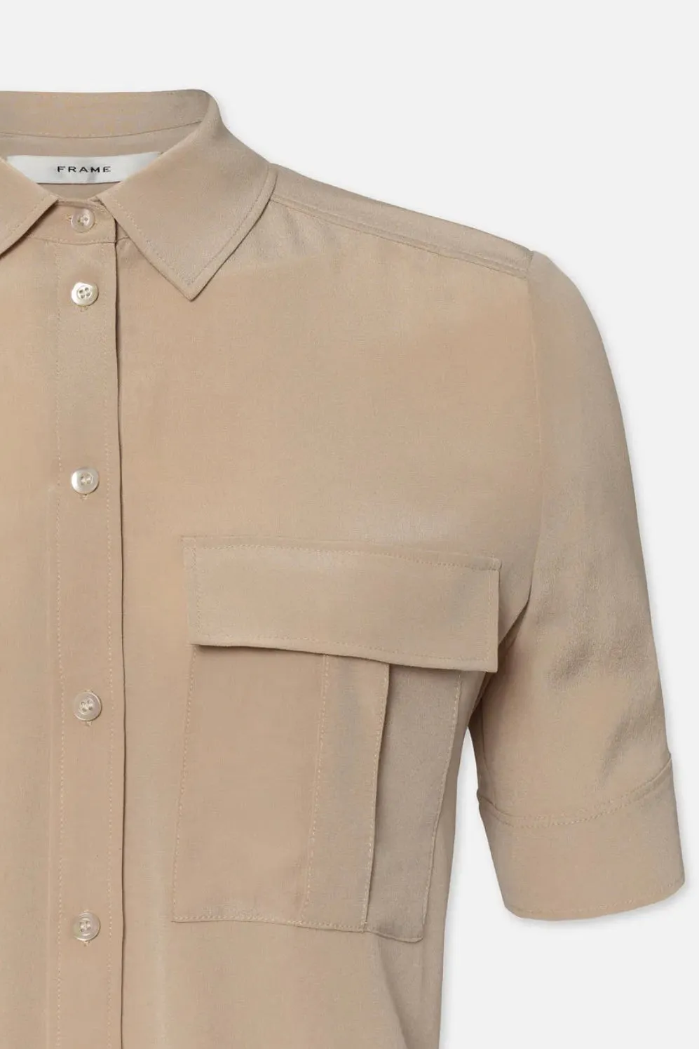Frame - Patch Pocket Button Down