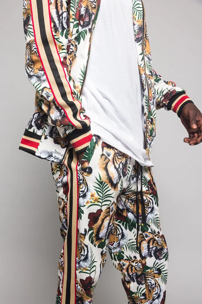 G Striped Tiger Track Suit Set