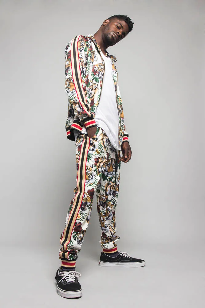 G Striped Tiger Track Suit Set