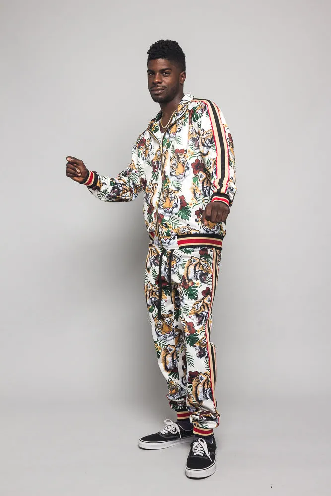 G Striped Tiger Track Suit Set