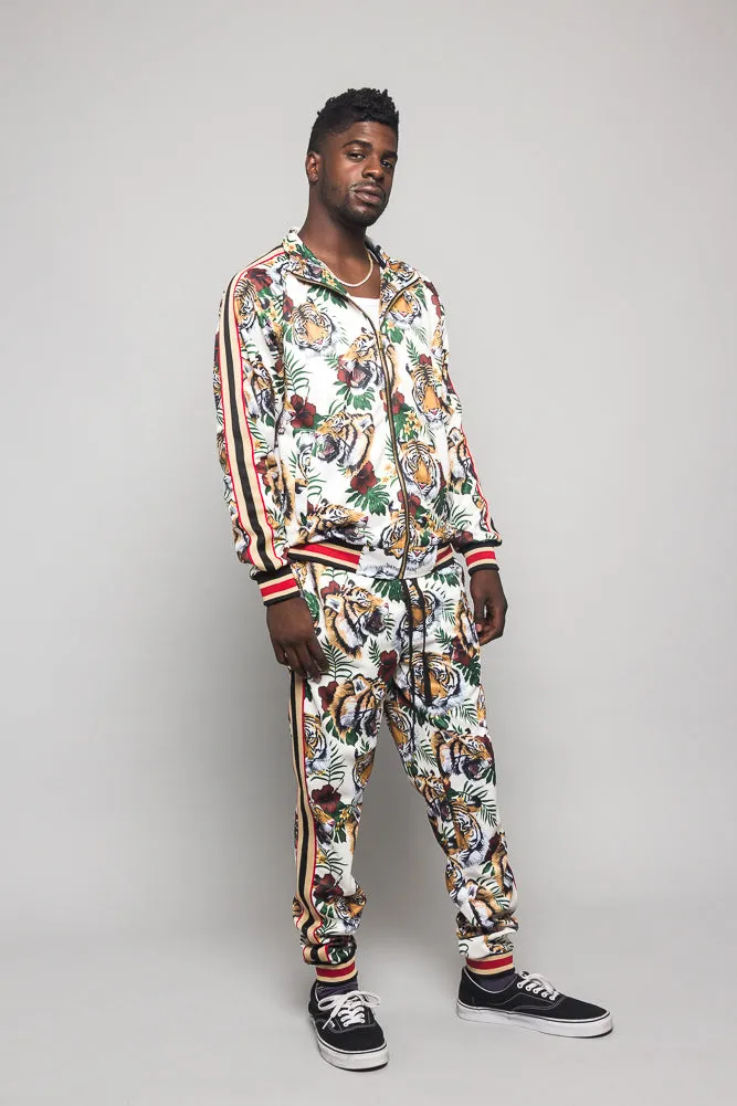 G Striped Tiger Track Suit Set