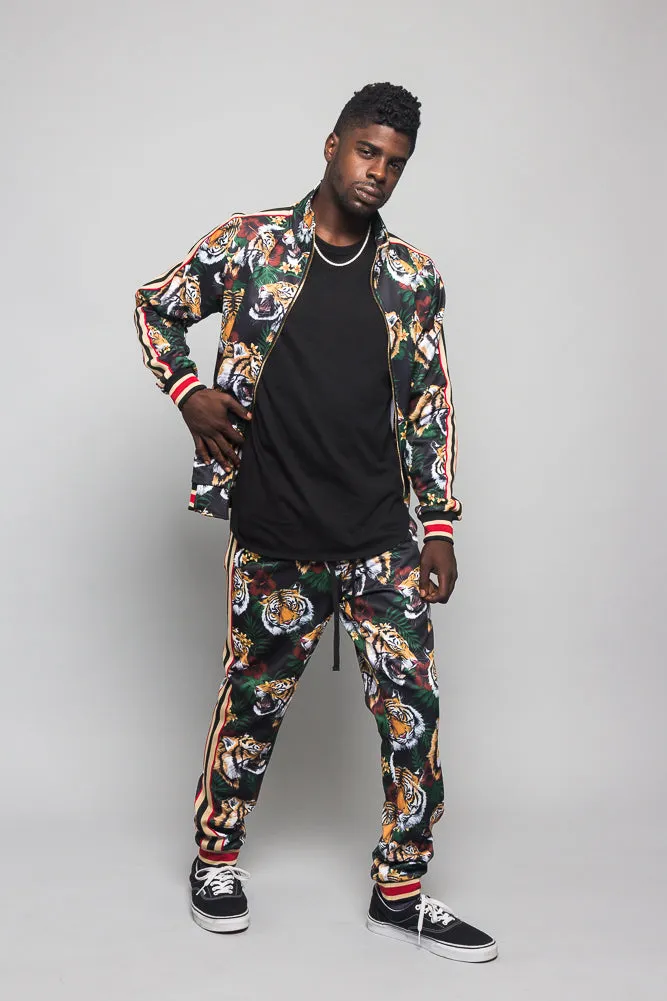 G Striped Tiger Track Suit Set