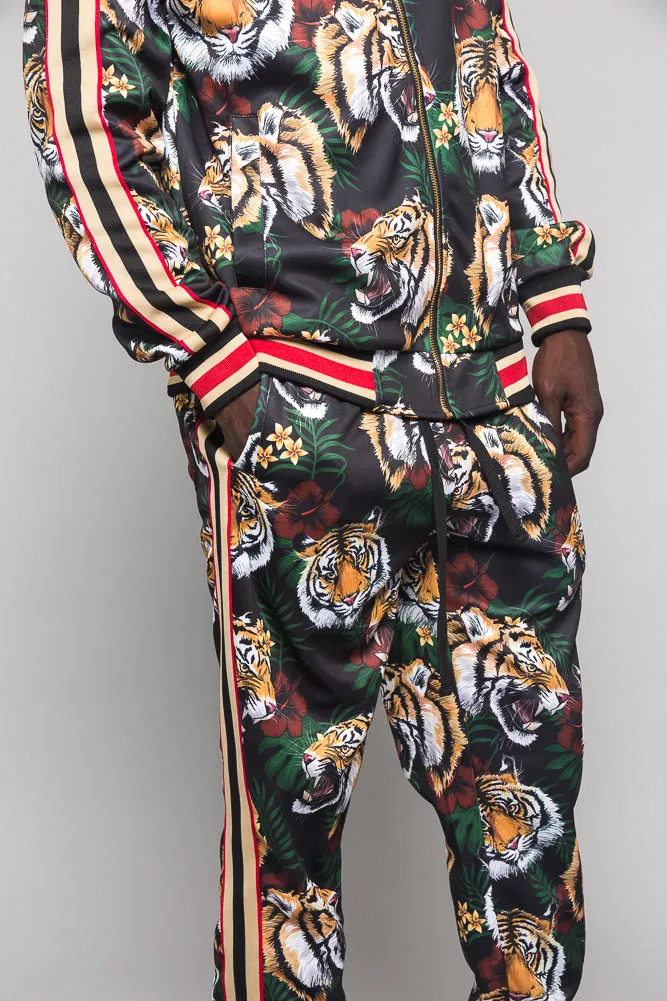 G Striped Tiger Track Suit Set