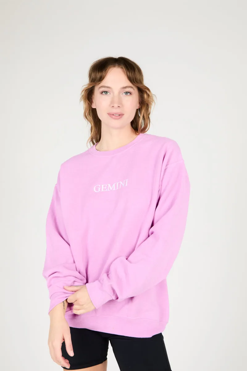 GEMINI ZODIAC PULLOVER