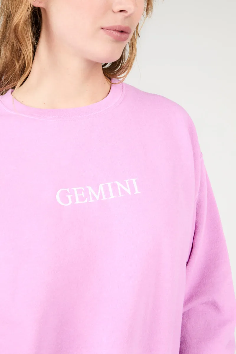 GEMINI ZODIAC PULLOVER