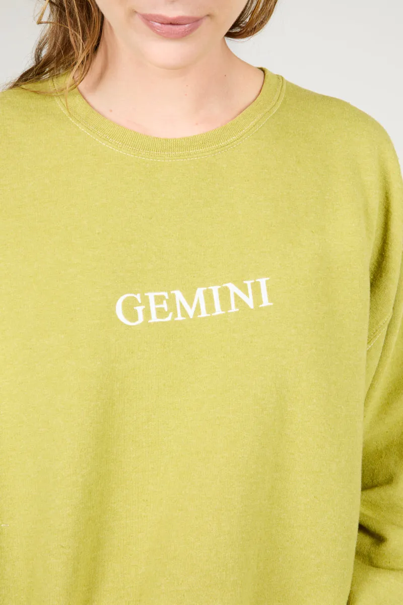 GEMINI ZODIAC PULLOVER