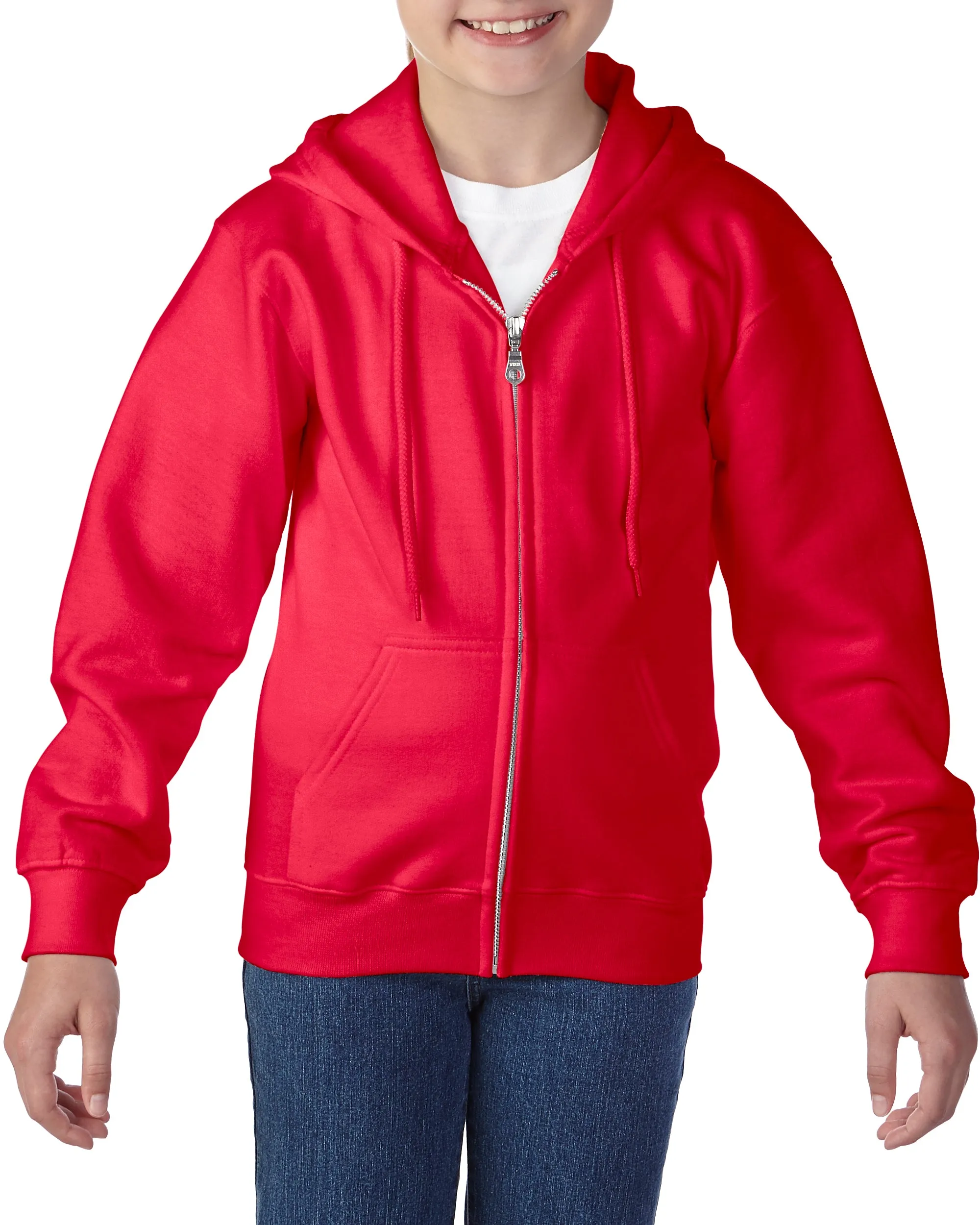 Gildan [88600B] Heavy Blend Kids Full Zip Hooded Sweatshirt
