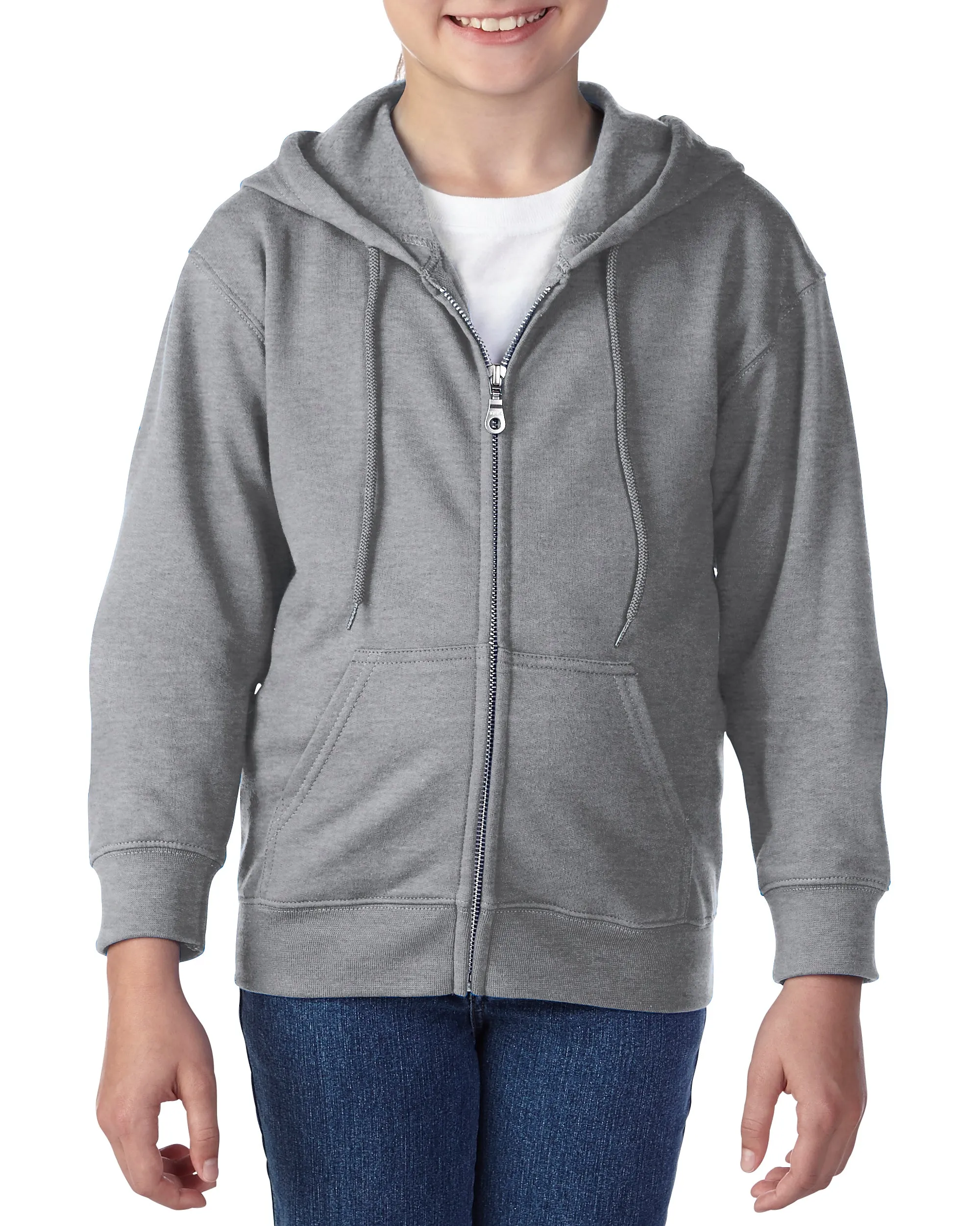 Gildan [88600B] Heavy Blend Kids Full Zip Hooded Sweatshirt