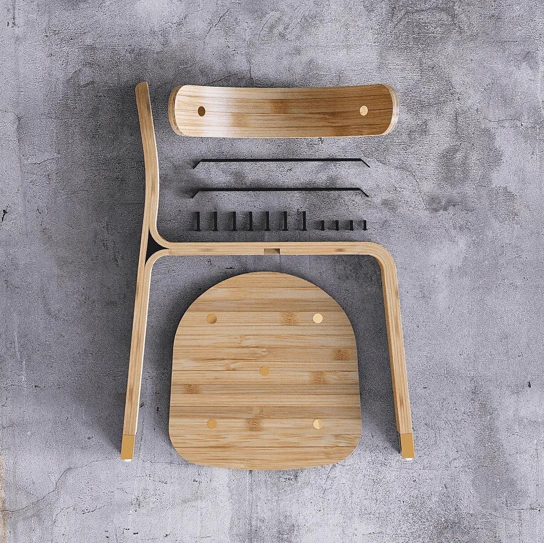 Kaife Bamboo Chair
