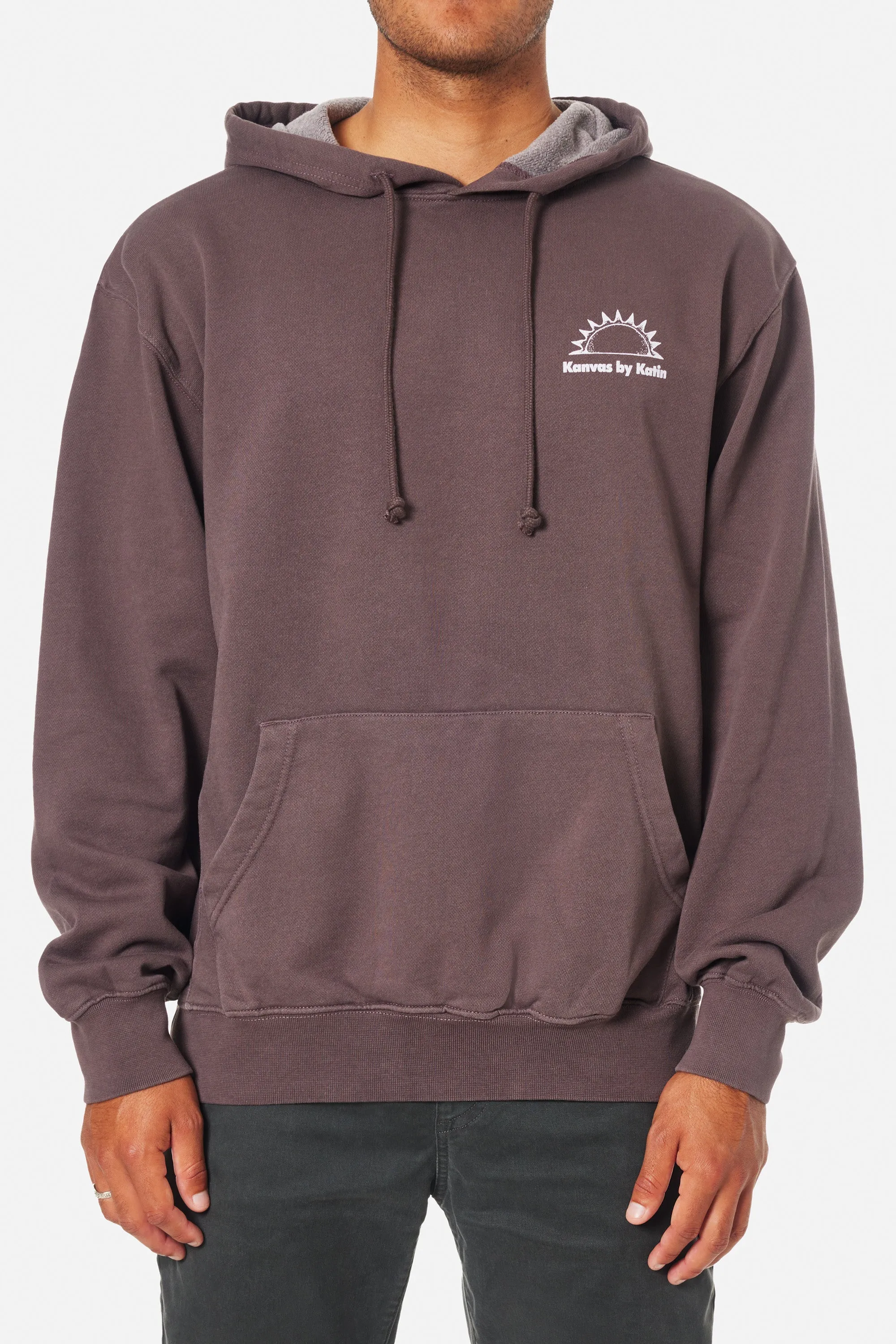 KATIN RIPPER HOODIE - DARK AURALITE PIGMENT DYE