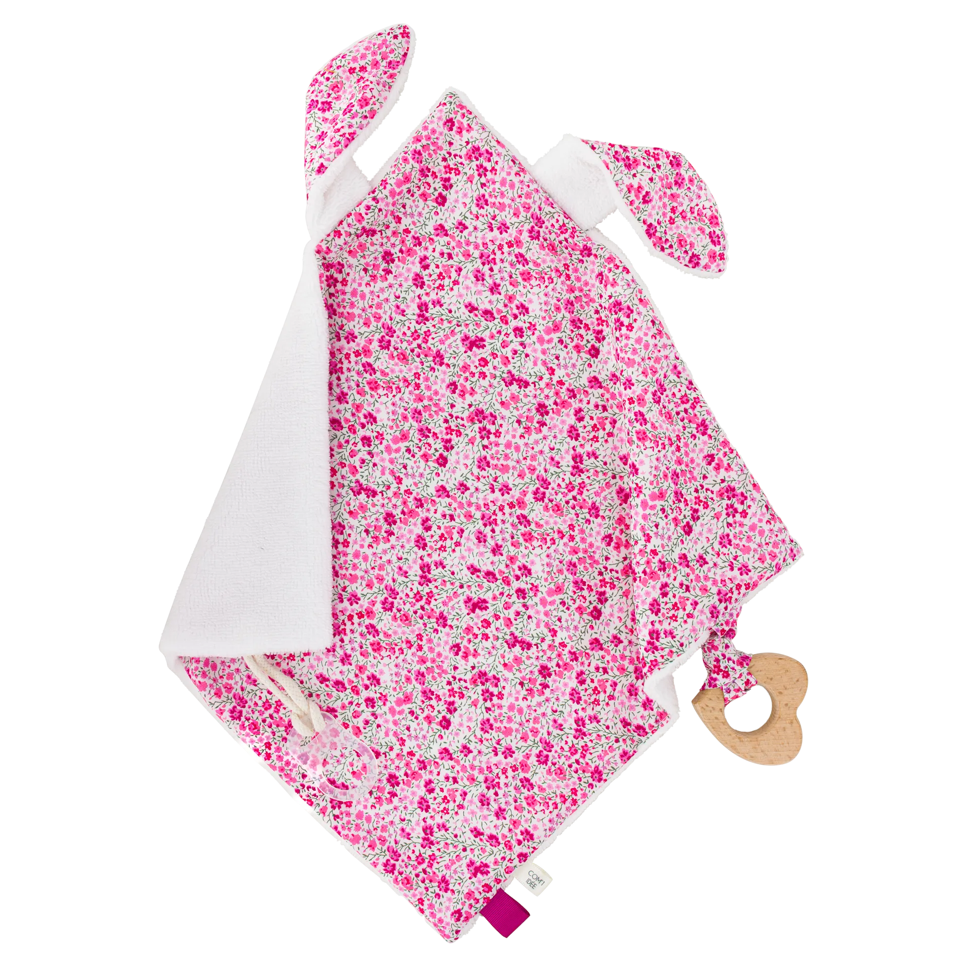 Kit de couture - Doudou Lapinou tout doux Phoebe par Com'1 Idée