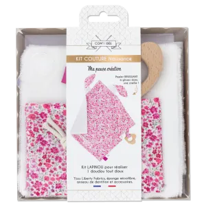 Kit de couture - Doudou Lapinou tout doux Phoebe par Com'1 Idée
