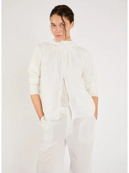 Lis Lareida Athleisure Jacket in Chalk