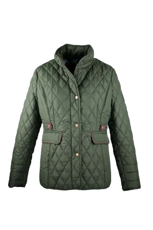 LJ002 - Ladies Maya Quilted Jacket - GREEN