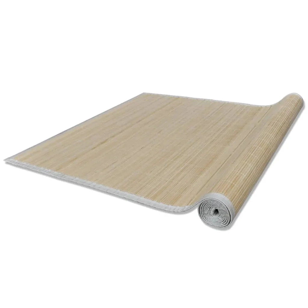 Rectangular Natural Bamboo Rugs 2 pcs 120x180 cm