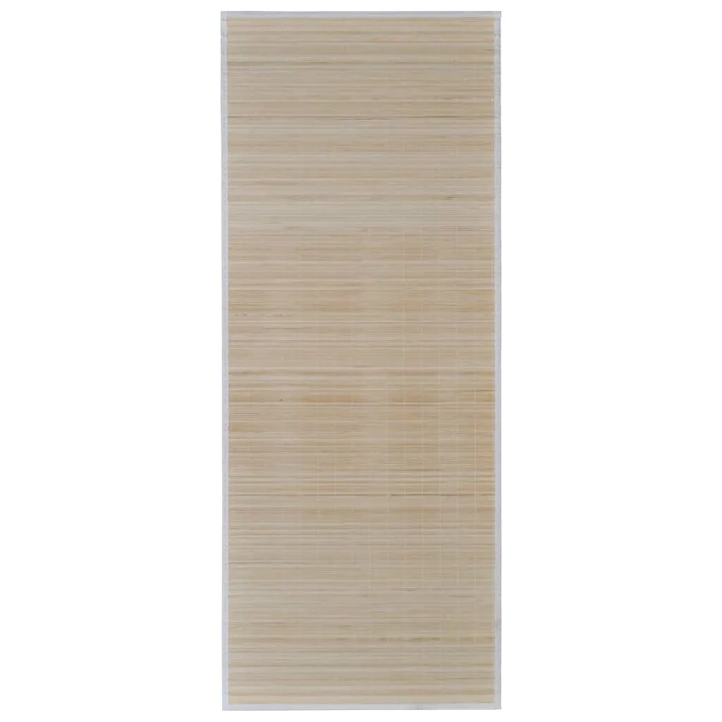 Rectangular Natural Bamboo Rugs 2 pcs 120x180 cm