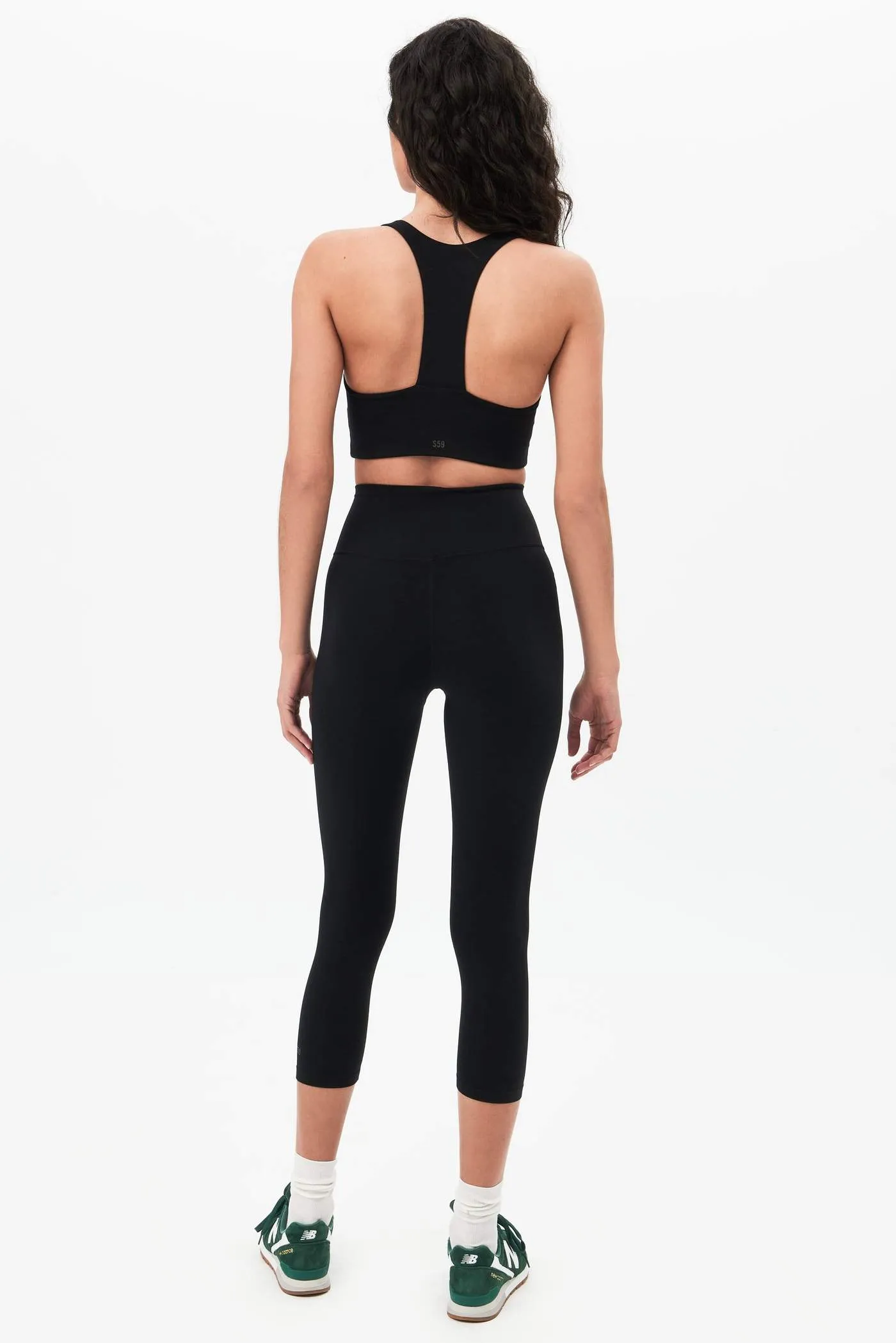 Splits59 Airweight Crop Legging in Black