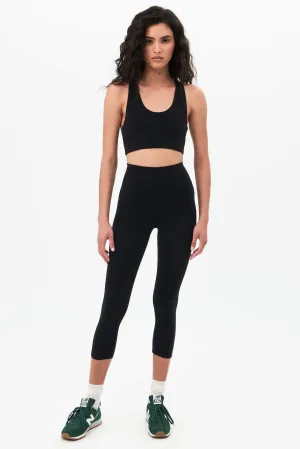 Splits59 Airweight Crop Legging in Black