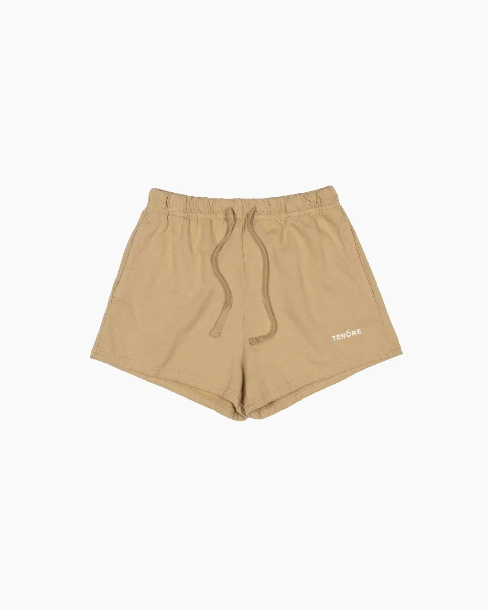 Tenore Logo Fleece Short - KHAKI