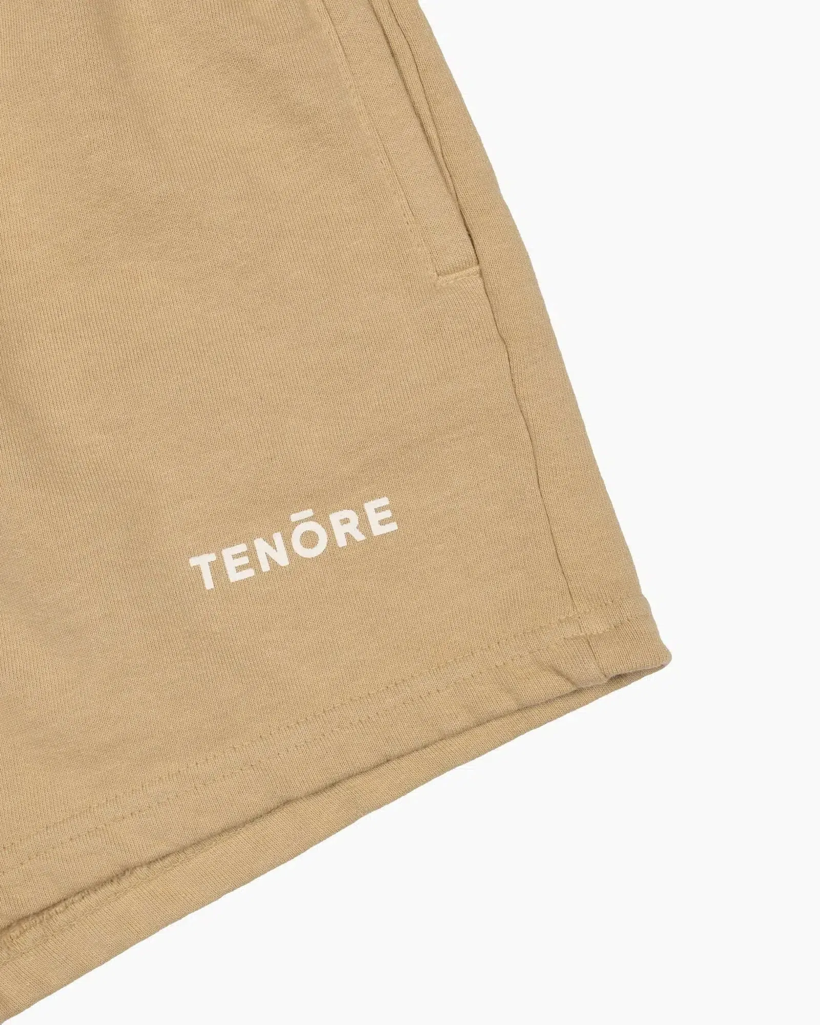 Tenore Logo Fleece Short - KHAKI