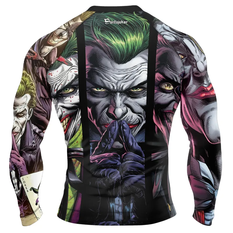 The Joker Dark Men's Long Sleeve Rash Guard