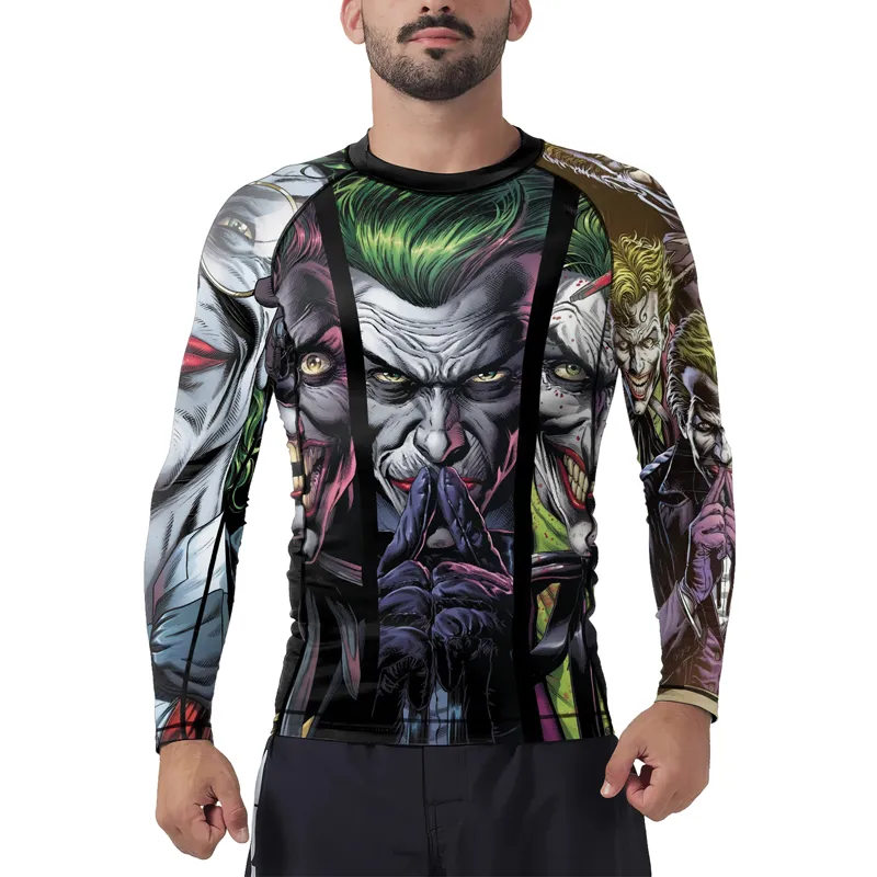 The Joker Dark Men's Long Sleeve Rash Guard