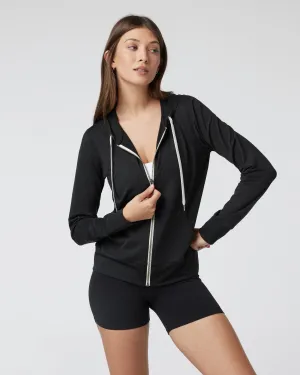 VUORI Halo Performance Hoodie 2.0 - BLACK HEATHER
