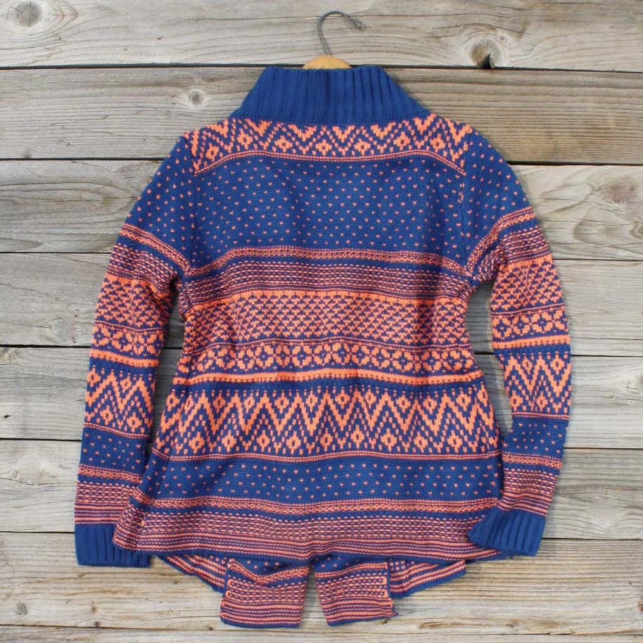 Wood Sled Sweater in Rust