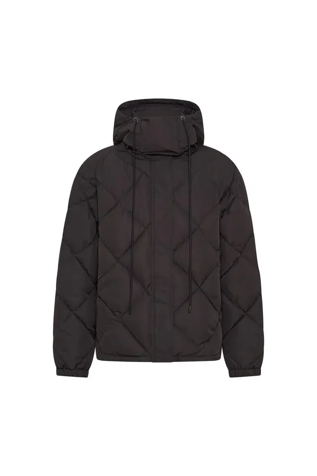 Wynston Puffer Jacket Mocha Brown
