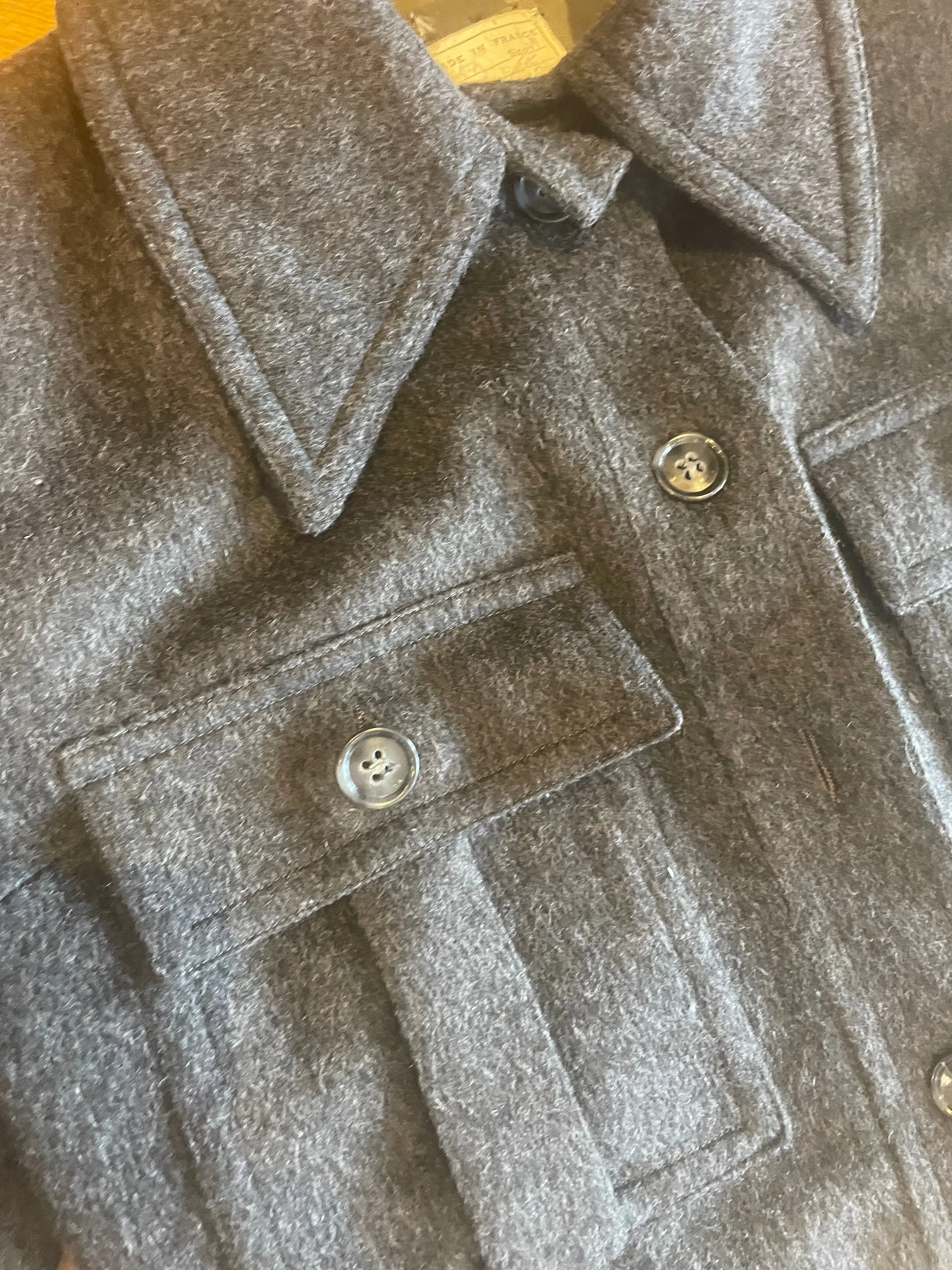 YSL grey wool jacket