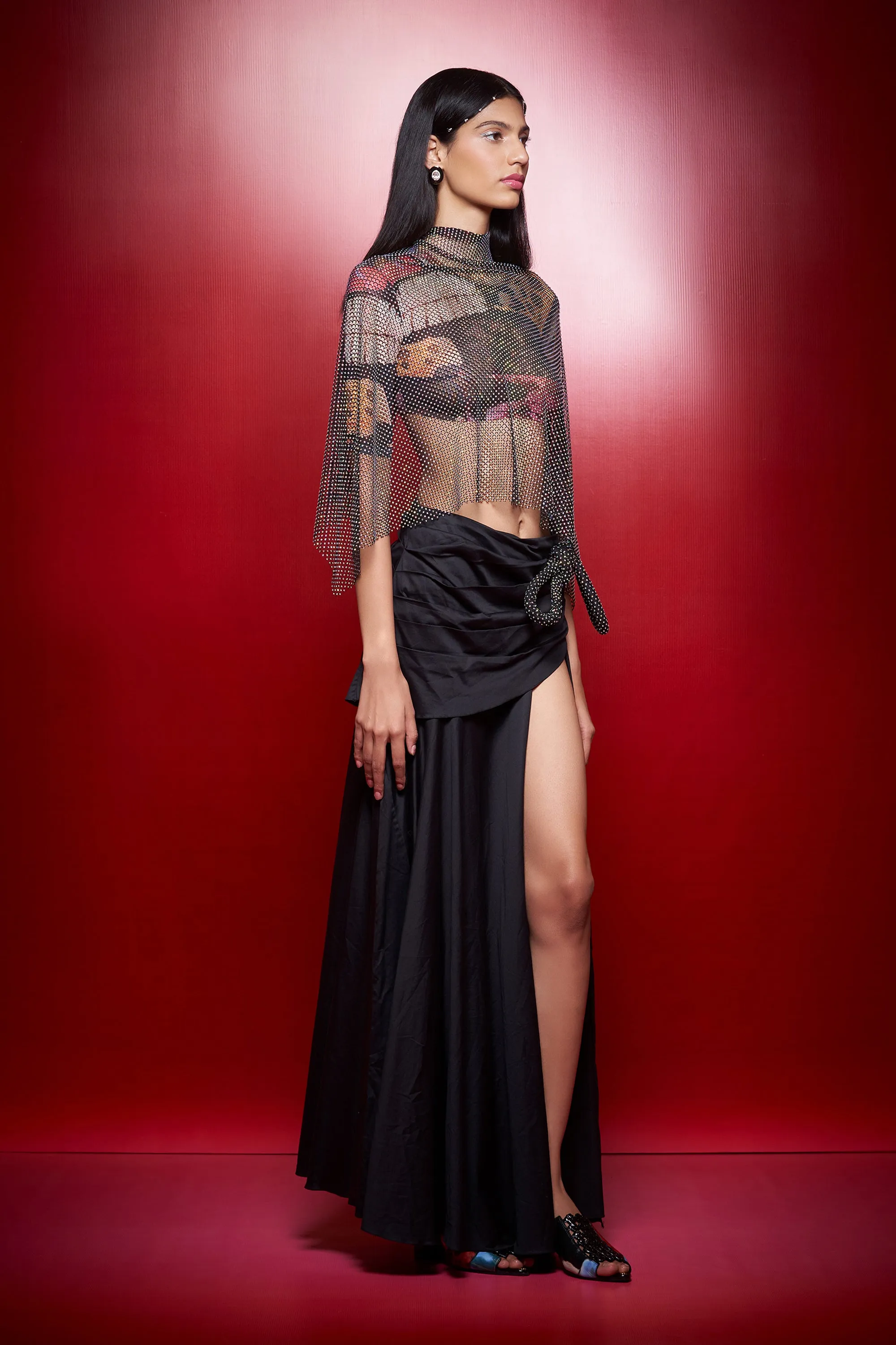 Zoolostamp CrysMesh Shawl Bustier