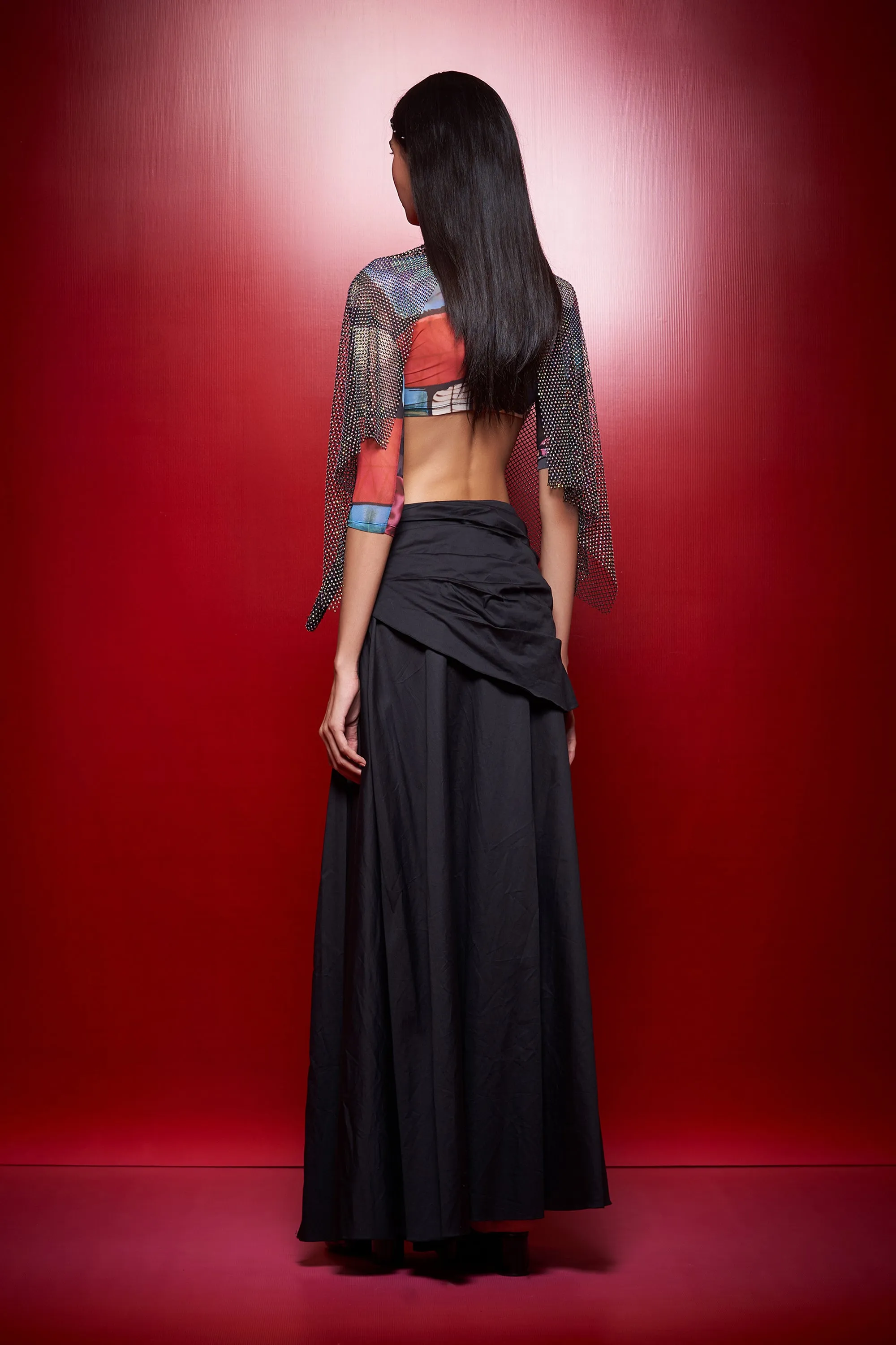 Zoolostamp CrysMesh Shawl Bustier